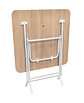 Mesa Plegable 83 Cuadrada Jerez - Miniatura 3