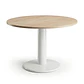 Mesa Reunión Redonda 110cm Blanco/Jerez - Miniatura 1