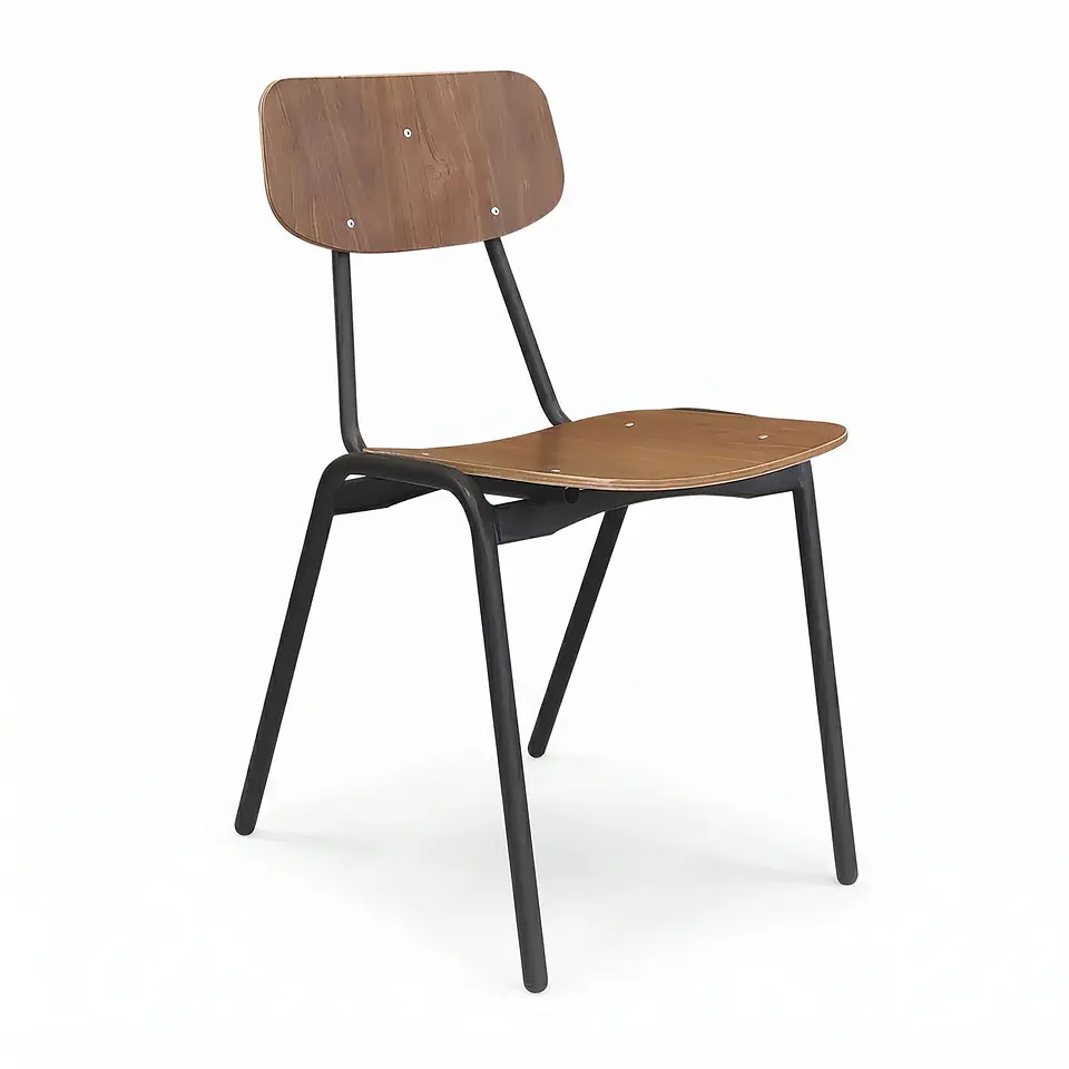 Silla Retro Teka 1