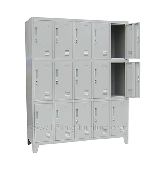 Locker 5 Cuerpos 15 Puertas