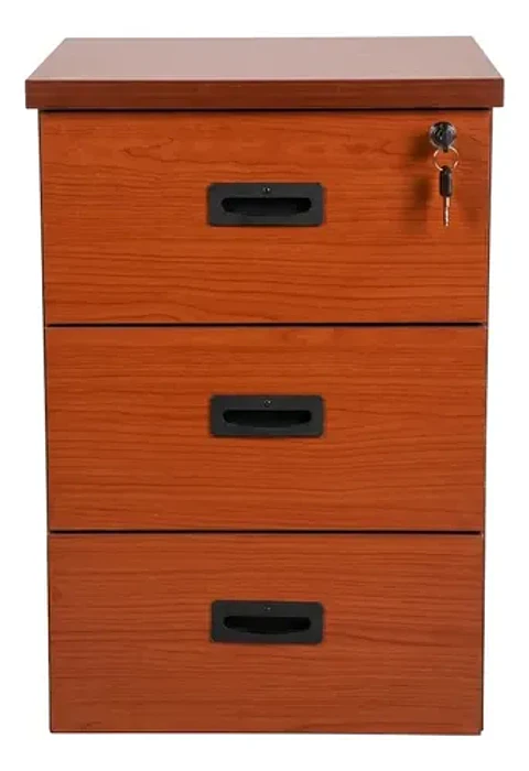 Cajonera Móvil Peral - Cierre 3 Cajones - 40X40X63