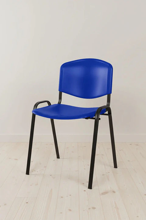 Silla Visita Iso Pp Cx-808-2 (Azul)