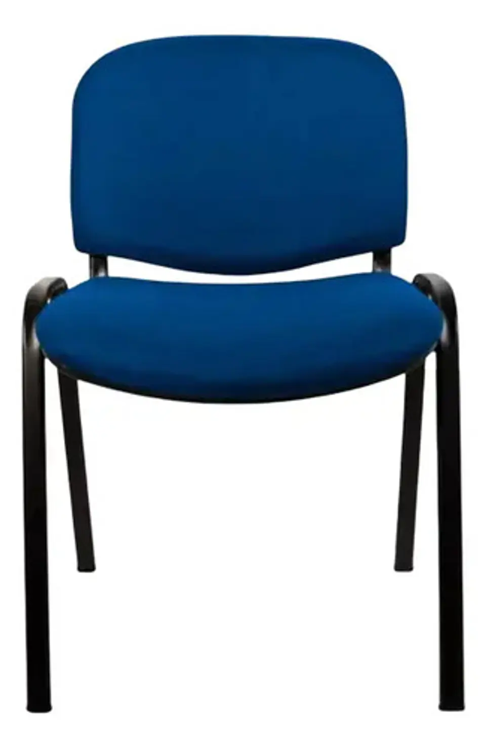 Silla de Visita Iso Tela Azul 2