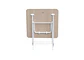 Mesa Plegable 83x83 Melamina Provenza - Miniatura 2
