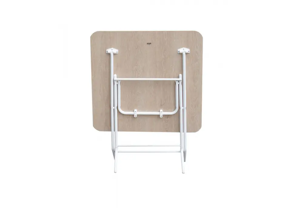 Mesa Plegable 83x83 Melamina Provenza 2