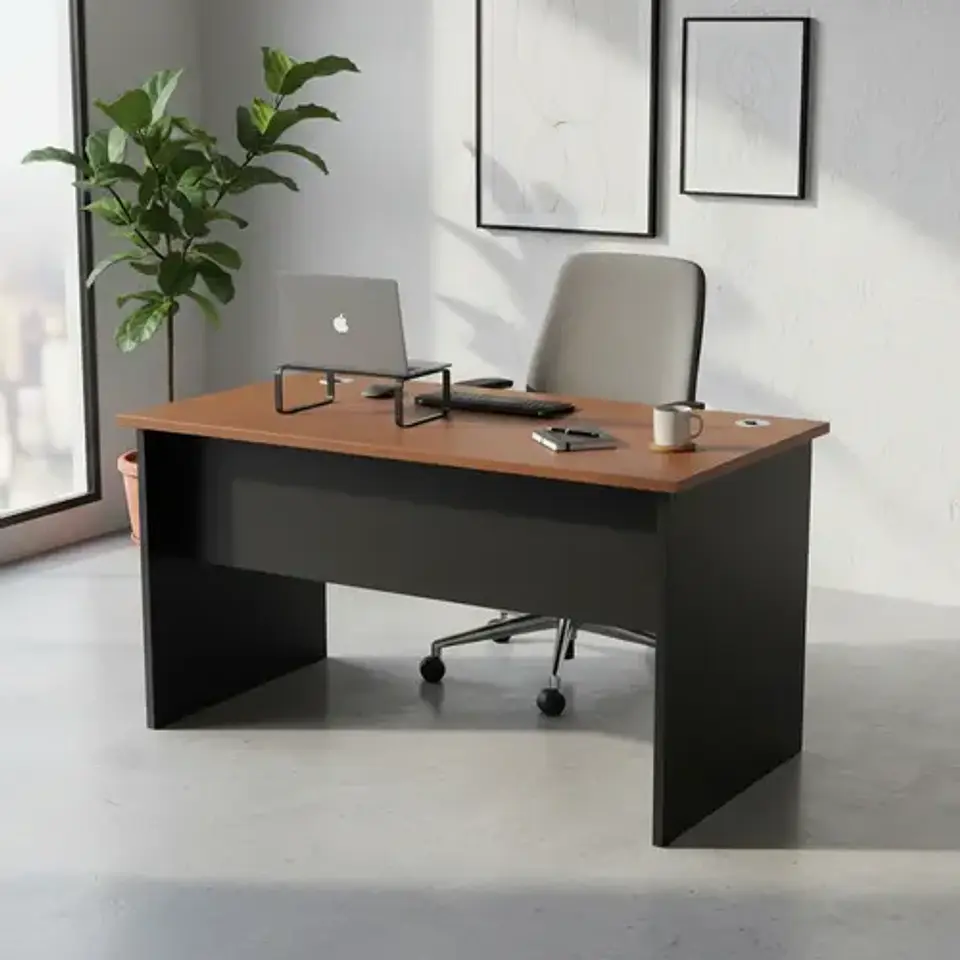 Escritorio Recto Trento Cerezo Hx-8Er243-860 1