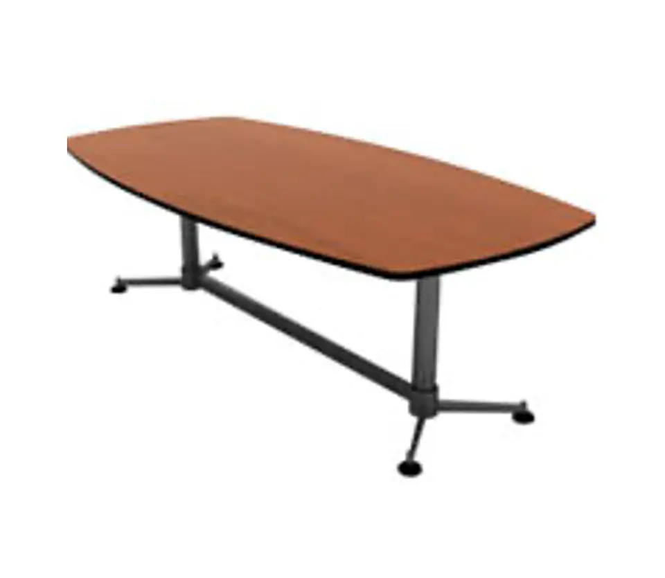 Mesa De Reunion Ovalada Pata Araña 1,8X90X75 1