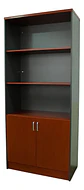 Gabinete O Archivador, 5 Niveles, Con Llave, 180X80X40, Color Cerezo - Miniatura 2