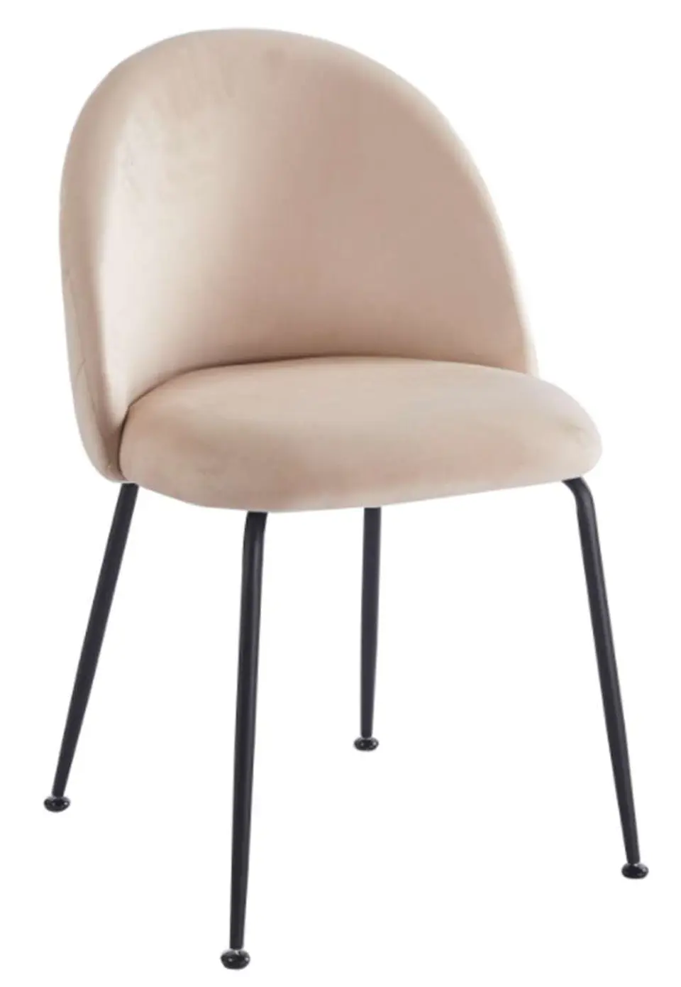 Silla Luxury FelpaPata Negra 1