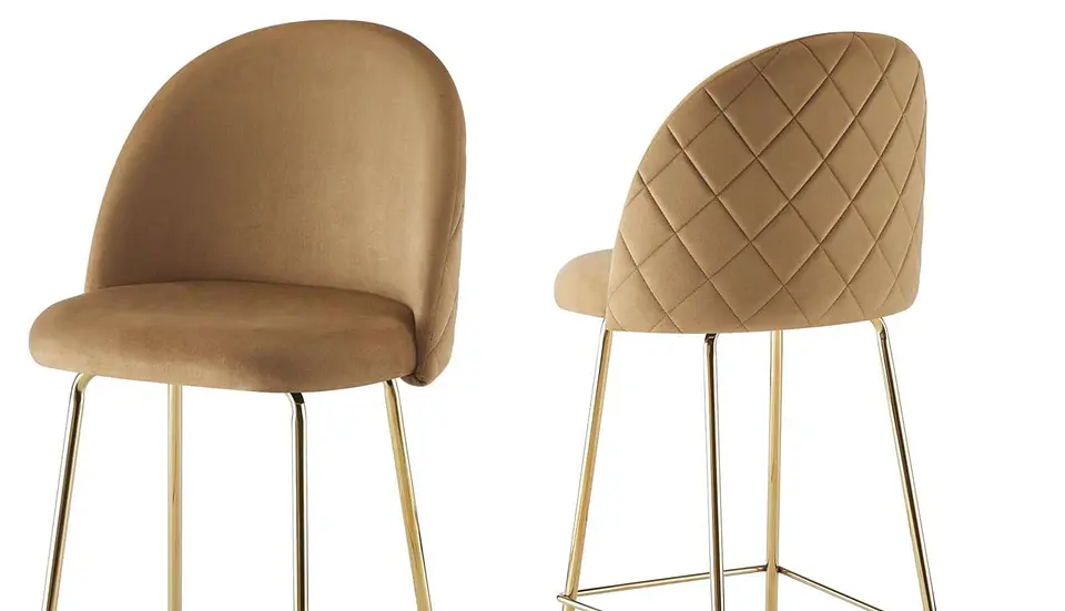 Taburete Bar Luxury Gold 1