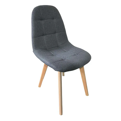 Silla Capitoné Lino