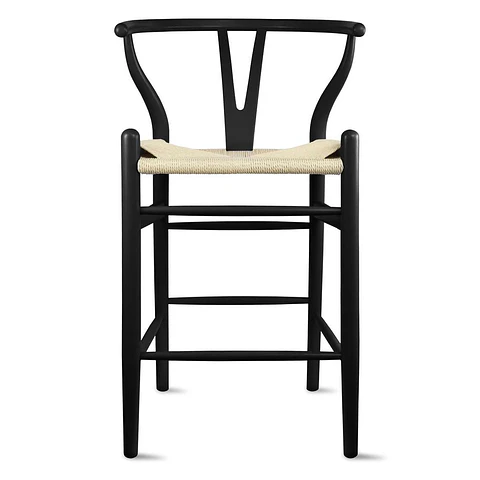 Taburete Wishbone Madera