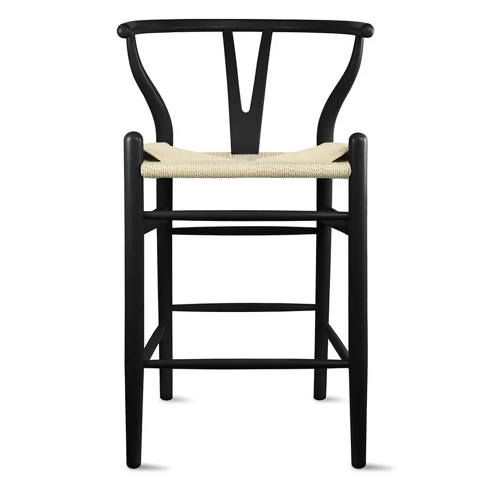 Taburete Wishbone Madera 1