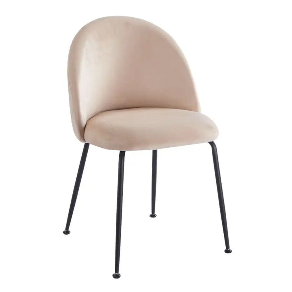 Silla Luxury FelpaPata Negra 1