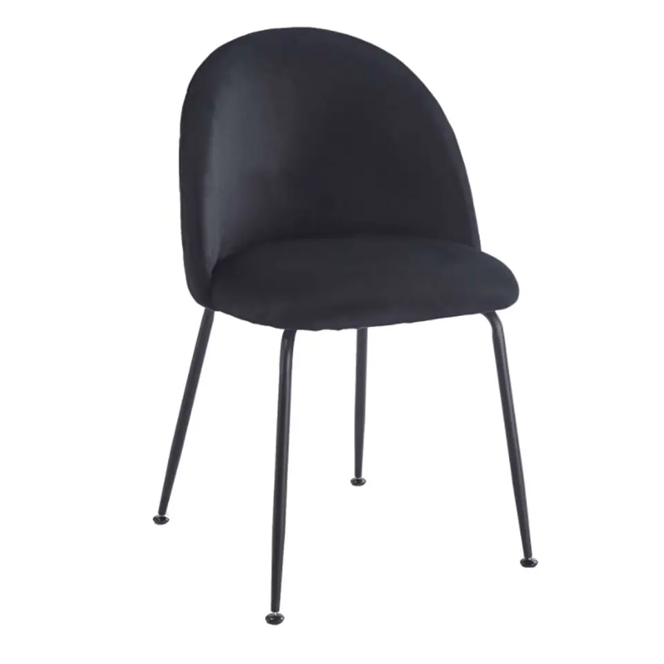 Silla Luxury FelpaPata Negra 1