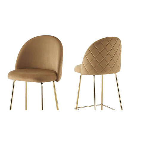 Taburete Bar Luxury Gold