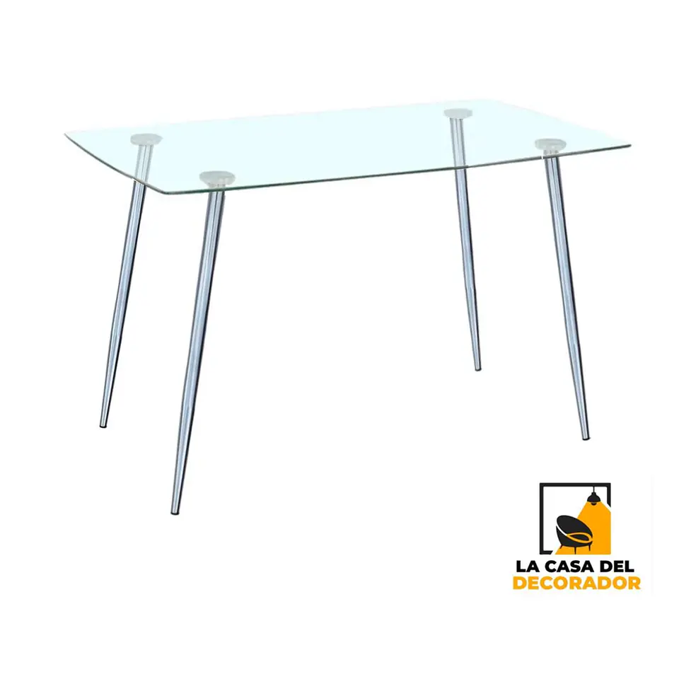 Mesa LYONRectangularT-022Vidrio 10mm.130x 1