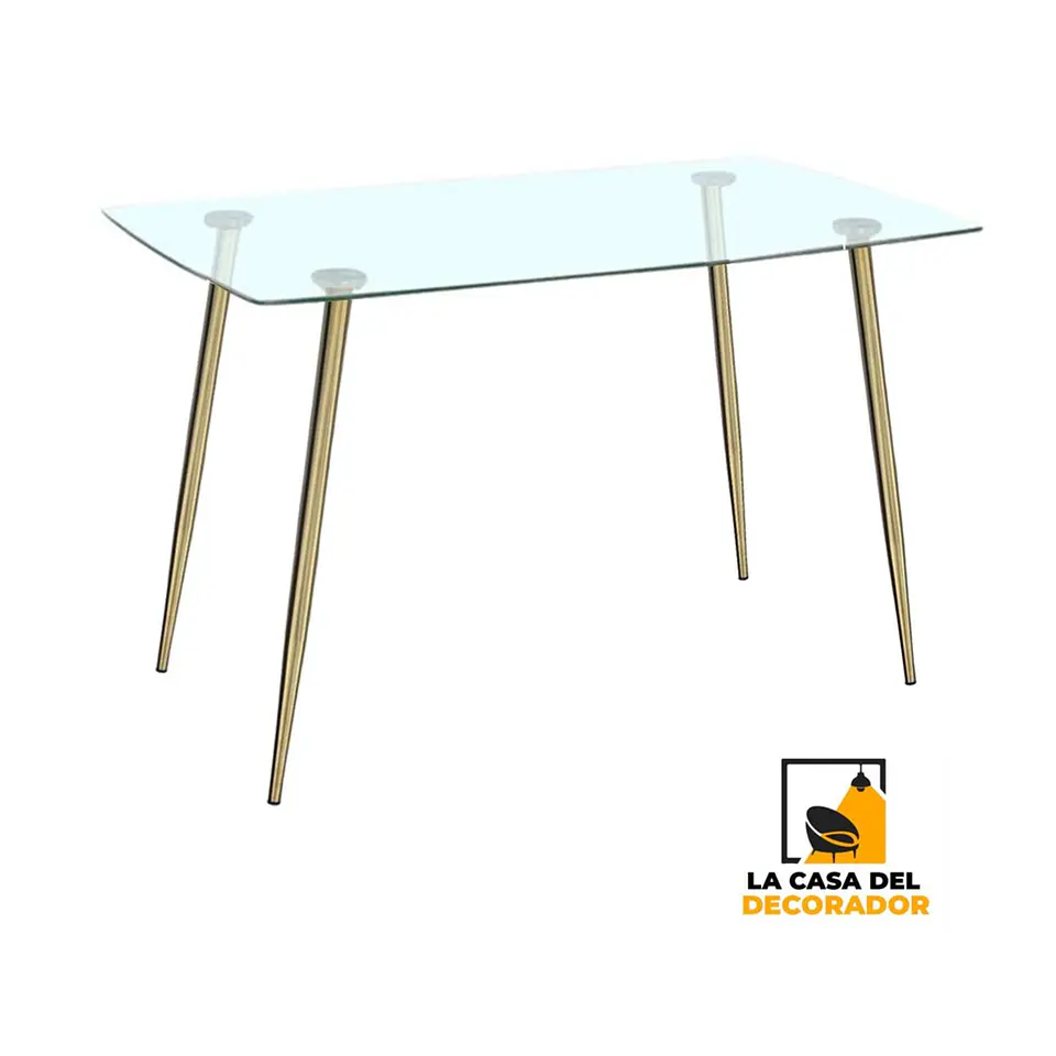 Mesa LYONRectangularT-022Vidrio 10mm.160x 1