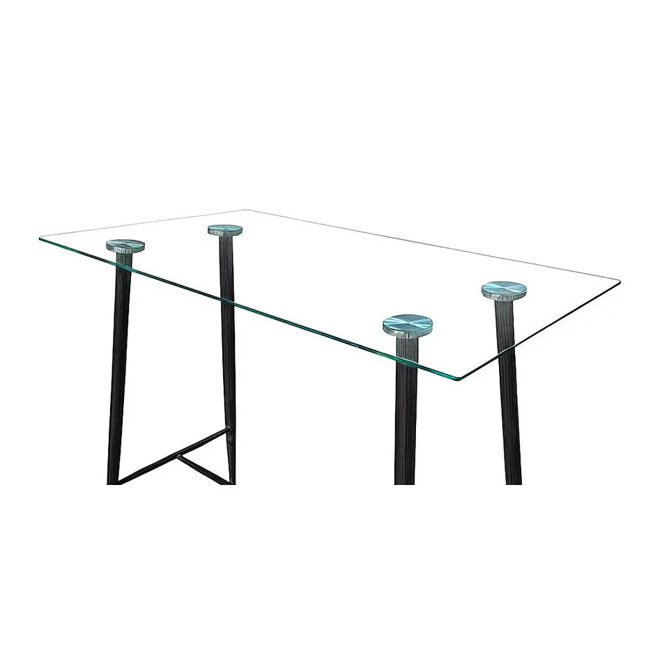 Mesa LYON BAR Rectangular Vidrio Medidas120x60X105cm 1