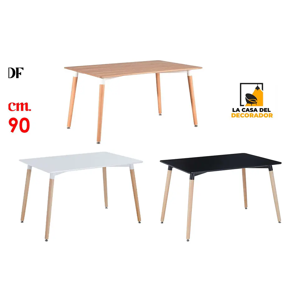 Mesa MDF T Medidas: 140x80cm 1