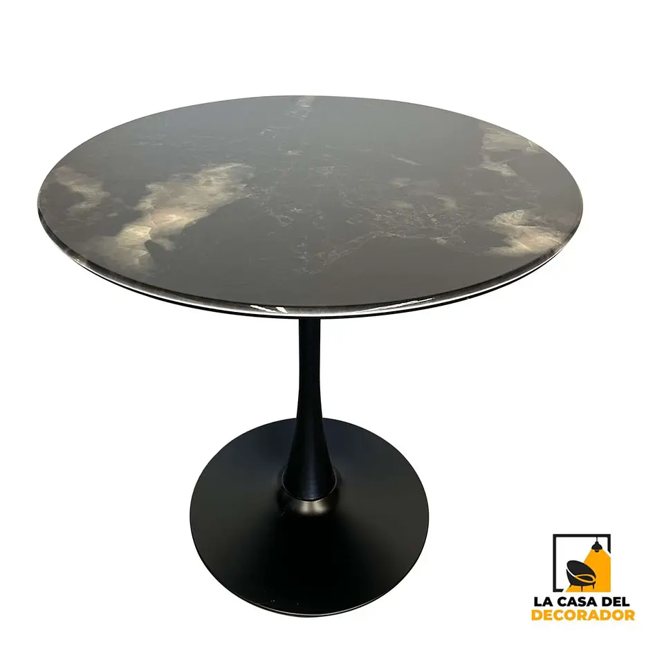 Mesa Tulip Stone MatizadoNegra 1