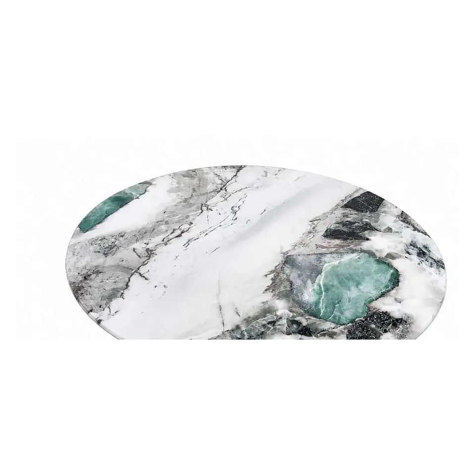 Mesa Tulip Stone MatizadoBlanca 1
