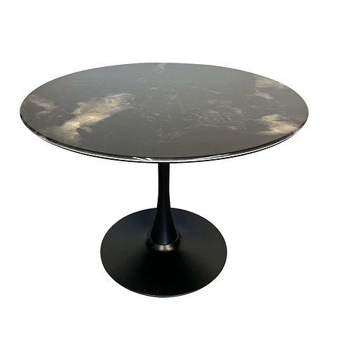 Mesa Tulip Stone MatizadoNegro