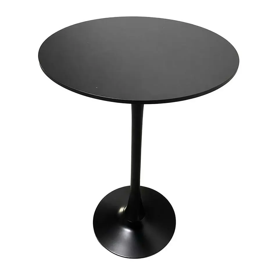 Mesa Tulip Bar MDFNegra60x105CM 1