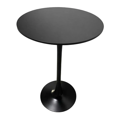 Mesa Tulip Bar MDFNegra70x105CM