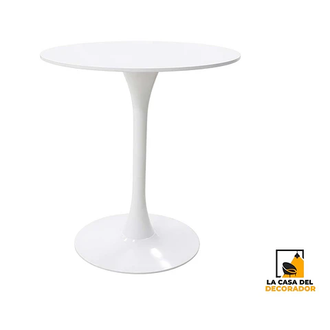 Mesa Tulip Bar MDFBlanca70x105CM