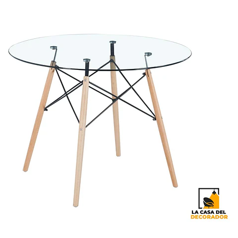 Mesa Eames Vidrio