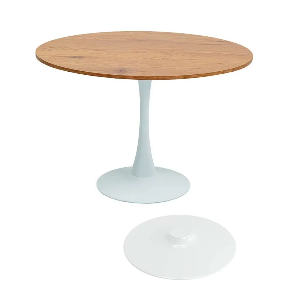 Mesa TulipCX-T1007Madera  100X100X 75cm. 1