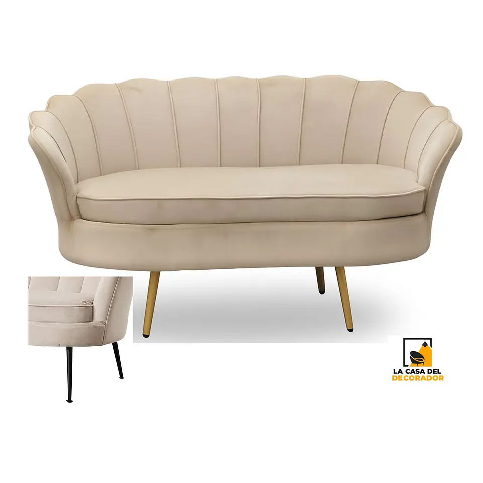 Sofa Pétalo 2 Cuerpos 1
