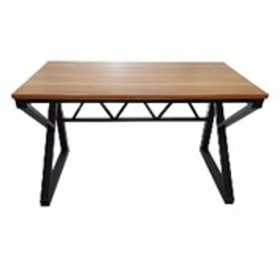 Escritorio Sin Cajones, Base De Metal, 120X60X75 Base Metal Firme 1