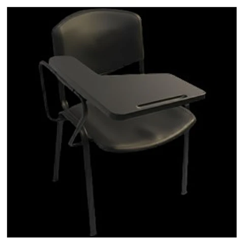 Silla Universitaria PP Negro