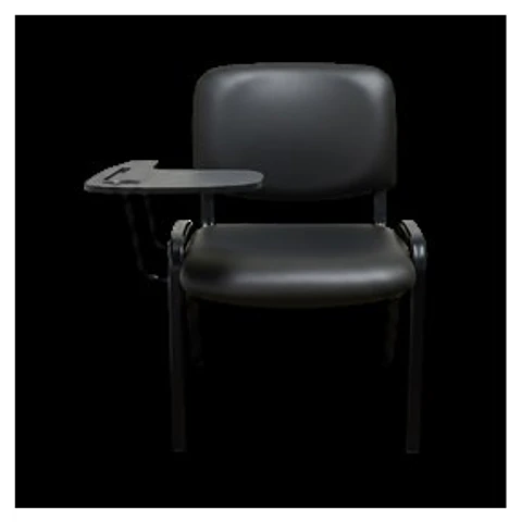 Silla Universitaria Ecocuero (Negro) Cx-803-3
