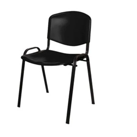 Silla de Visita Iso PP Negro