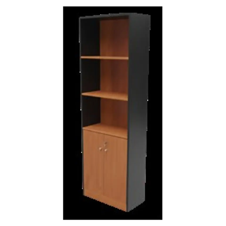 Librero 2 Puertas Ul-Bookshelf-859 Peral 1