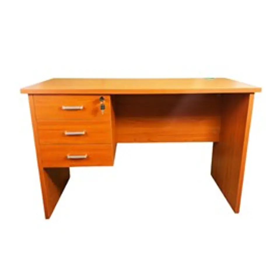 Escritorio Recto 150cm 3 Cajones Peral 1
