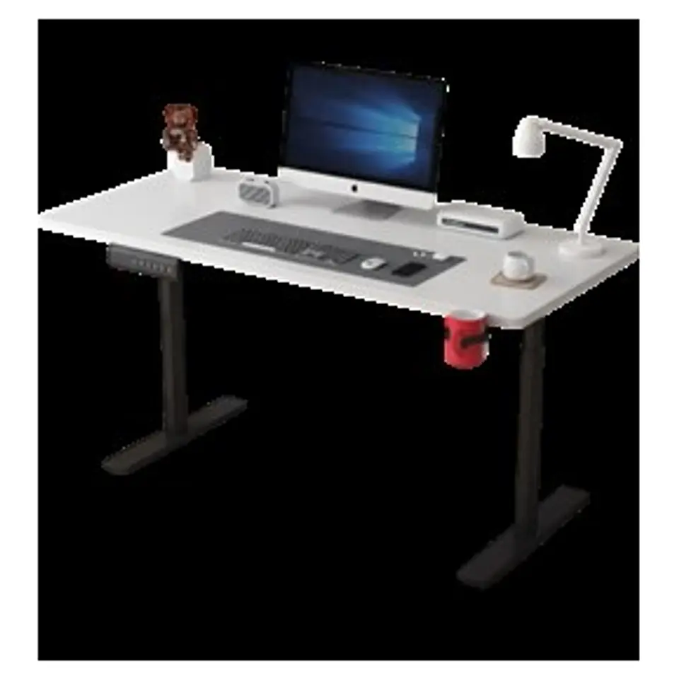 Escritorio Eléctrico Ajustable Blanco 1
