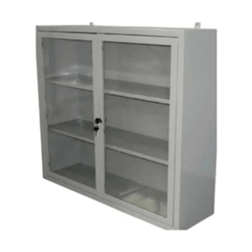 Vitrina Clinica De Pared 2 Puertas 1