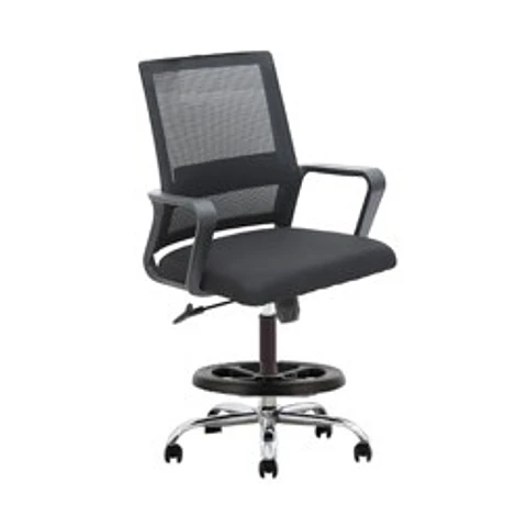 Silla Miami Brazo Fijo Cajero Aro Pvc