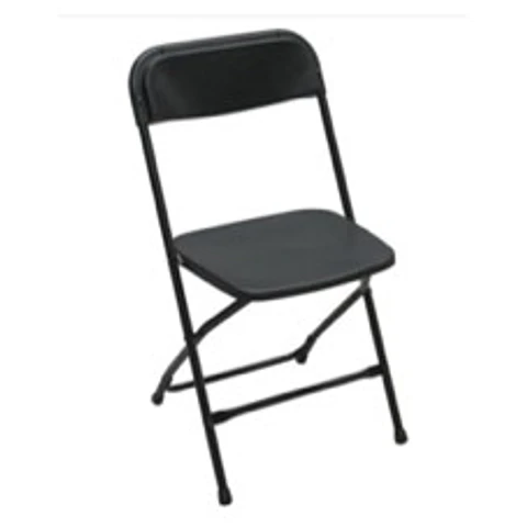 Silla Delgada Negra