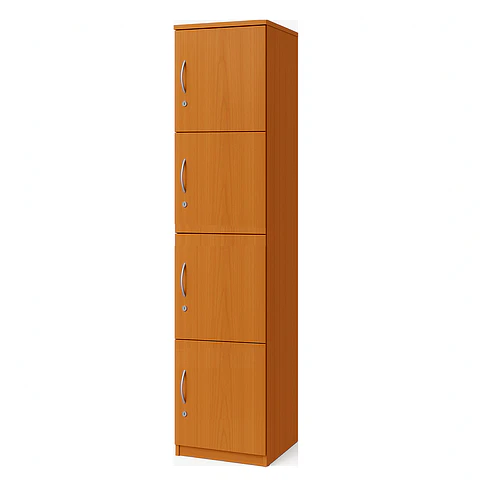 Locker Madera 1C 4P Medidas: 170X35X45 De Fondo