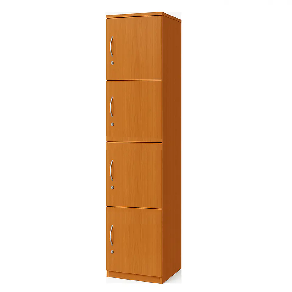 Locker de Madera 4 Puertas 170x35x45 cm 1
