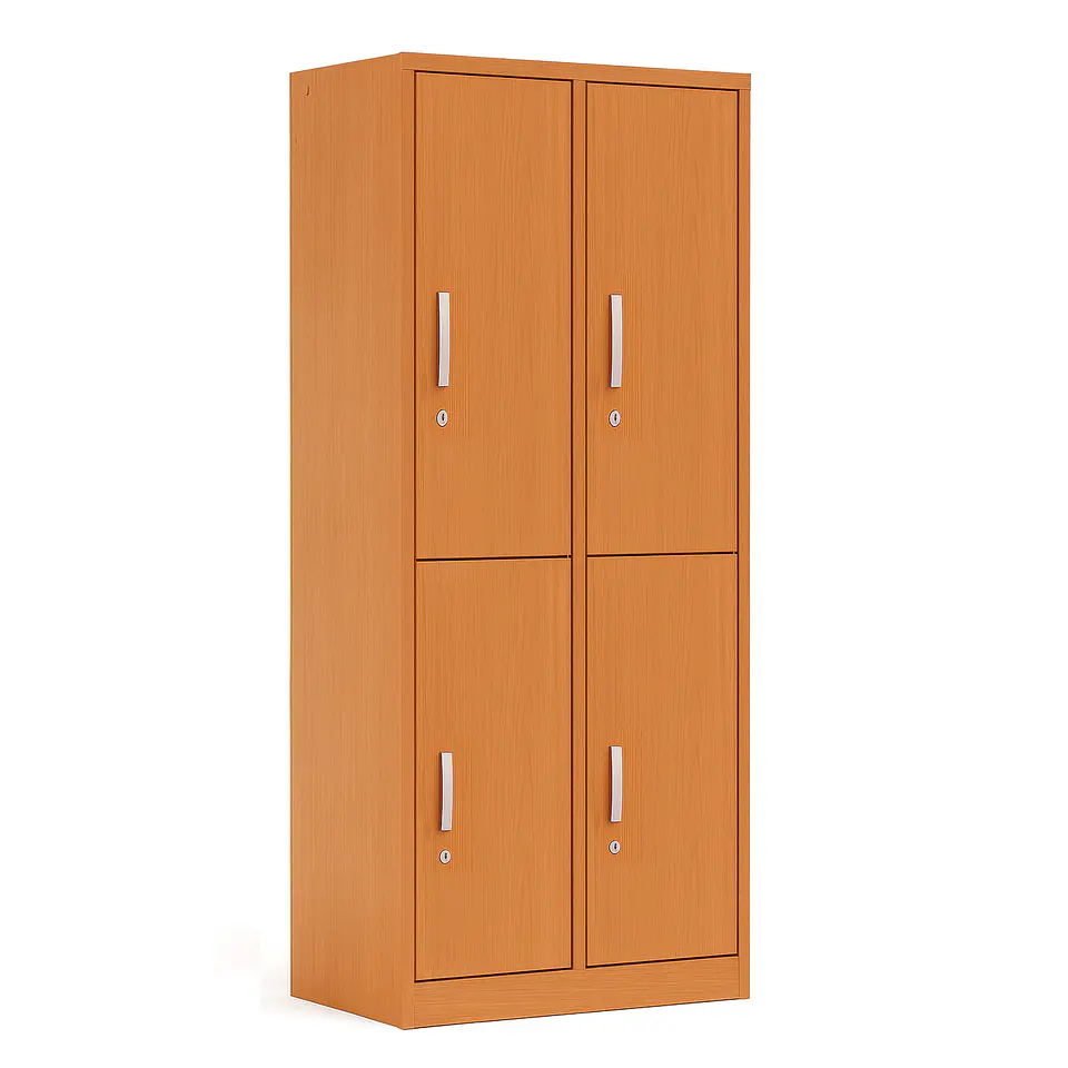 Locker Madera 2C 4P Alto 170 Cm X Ancho 57 Cm X Fondo 45 Cm 1