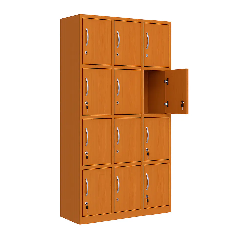 Locker Madera 3C 12P Alto 170 Cm X Ancho 83 Cm X Fondo 45 Cm 1