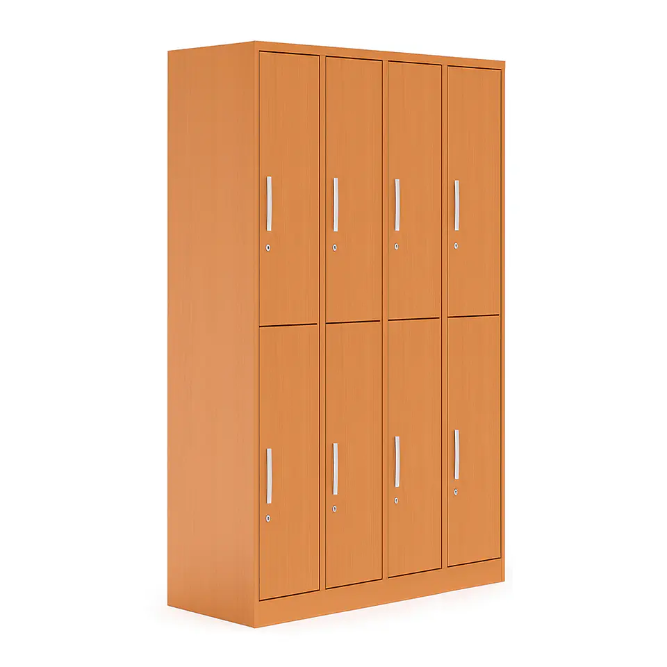 Locker de Madera 8 Casilleros 120x40x192 cm 1