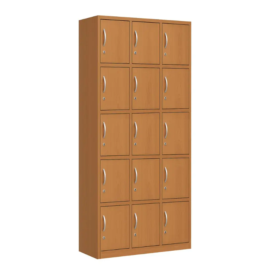 Locker Madera 4C 15P Alto 170 Cm X Ancho 140 Cm X Fondo 45 Cm 1