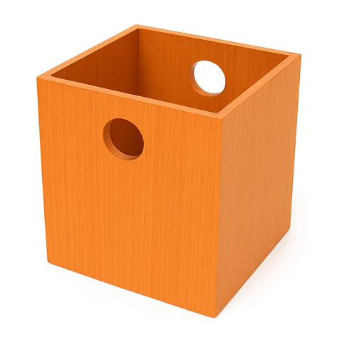 Papelero De Madera